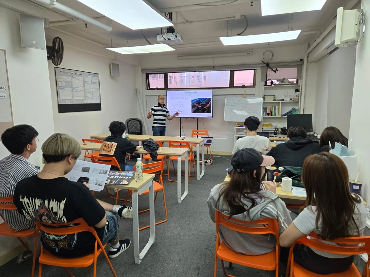 ESG Sustainable Solutions 4.0 class in session at Peak M&S Education Centre Hong Kong